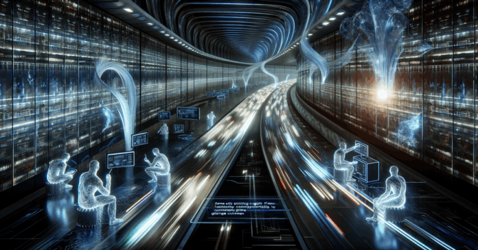 Illustration about Encrypted Attacks Surge: Overwhelmed Security Pros Beware