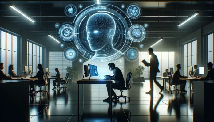 AI-Office-worker-security