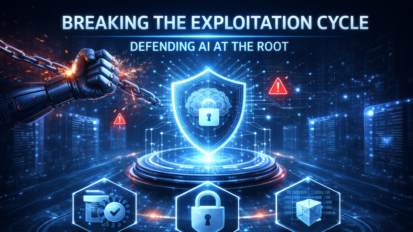 Breaking the Exploitation Cycle: Defending AI at the Root