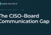 CISO Board Communication Gap