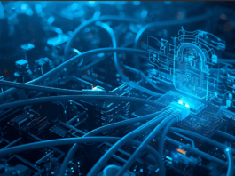 Network cables with digital cybersecurity lock