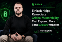 Ethiack Helps Remediate Critical Vulnerability That Exposed More Than 500,000 Websites