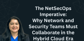 Rekha Shenoy, CEO of BackBox, presentation title