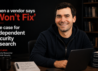 When a vendor says ‘Won’t Fix’: the case for independent security research