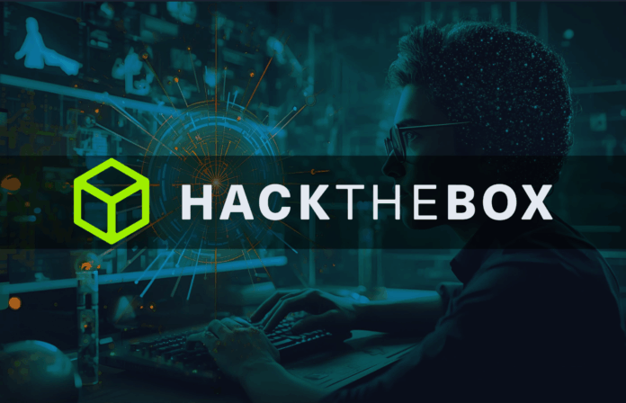 Cybersecurity training Hack The Box platform logo” Cybersecurity training Hack The Box platform logo”