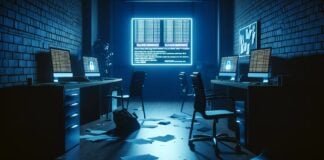 Cybersecurity-Horror-Scene