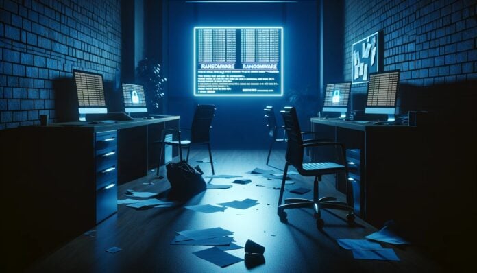 Cybersecurity-Horror-Scene