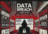 Hacker illustration showing massive data breach alert