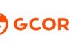 Gcore logo in bold orange font with circular G icon