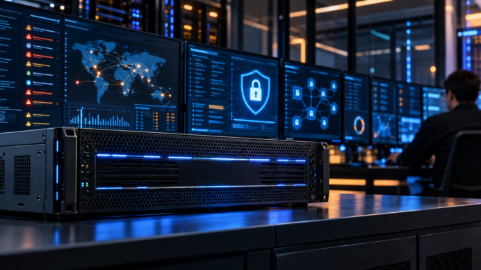 High-Tech-Cybersecurity-Operations-Center