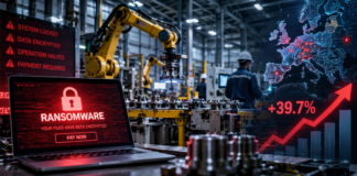 Manufacturing Ransomware Attacks Surge Nearly 40% as Mid-Market and European Victims Rise