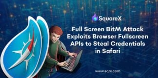 Full screen BitM Attack