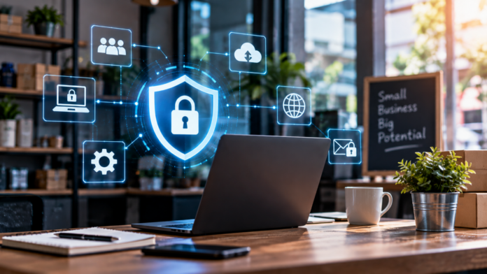 Small-Business-Cybersecurity-Shield