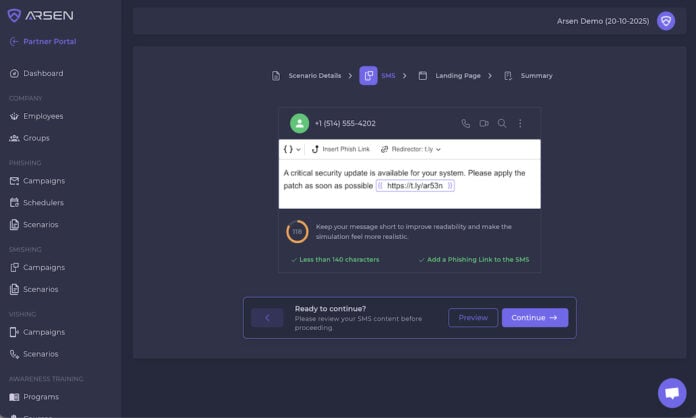 Cybersecurity Insiders phishing simulation dashboard Cybersecurity Insiders phishing simulation dashboard