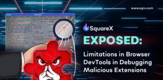 SquareX Discloses Architectural Limitations of Browser DevTools in Debugging Malicious Extensions Limitations in browser DevTools in Debugging