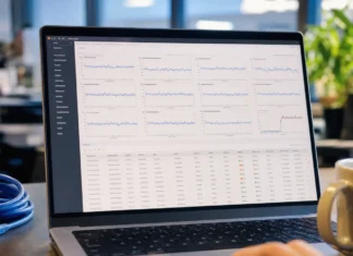 AI Gateway Security: Cryptominers Expose the IAM Risk CISOs Are Missing Cloud monitoring console on a laptop showing a sustained spike in outbound network traffic from a compromised AI gateway instance