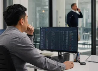 Bitdefender: Managers Overrate Their AI Security Visibility A security analyst sits at a workstation, focused on a monitor