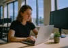 CI/CD Credential Theft: TeamPCP Turns GitHub Actions Into the Release Channel A software engineer works on a laptop at a tidy desk in a bright office, with a potted plant and a monitor.