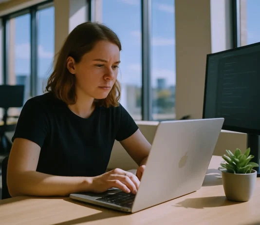CI/CD Credential Theft: TeamPCP Turns GitHub Actions Into the Release Channel A software engineer works on a laptop at a tidy desk