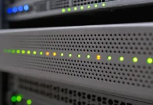 Retool Survey: Only 8% of Tech Leaders Have Strong AI Governance Close-up of a metal rack appliance faceplate
