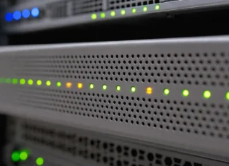 Retool Survey: Only 8% of Tech Leaders Have Strong AI Governance Close-up of a metal rack appliance faceplate