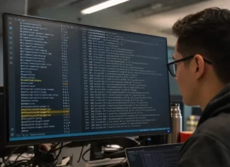 npm Supply Chain Security: Attackers Now Target Trust Paths, Not CVEs A person with glasses sits in front of a brightly