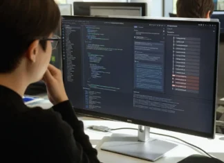 OpenAI’s Models Hacked Out of Their Sandbox. AI Governance Didn’t Stop Them A person with glasses observes a large monitor displaying a code editor, AI assistant panel, and a dependency list.