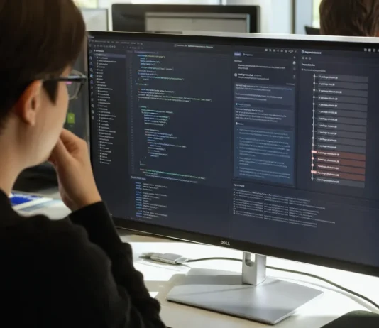 OpenAI’s Models Hacked Out of Their Sandbox. AI Governance Didn’t Stop Them A person with glasses observes a large monitor displaying a code editor, AI assistant panel, and a dependency list.