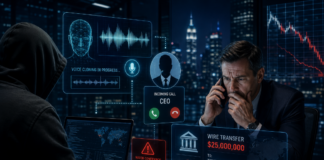 AI Voice-Cloning Campaign Against Hedge Funds Signals New Era of Identity Attacks Hacker using voice cloning AI