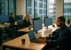 Cybersecurity Skills Gap Is Now the Top CISO Concern, SANS 2026 Workforce Report Finds Half-empty open-plan security operations workspace with three occupied desks.