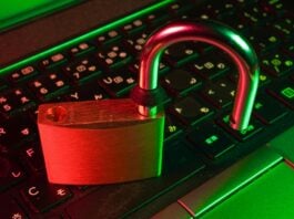 Locked-cybersecurity-keyboard